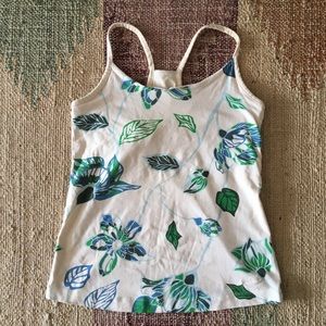 Active floral tank by Patagonia size small